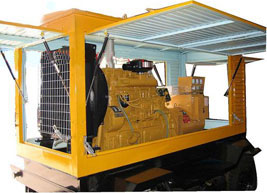 汶川移动电站(移动柴油发电机组) 汶川移动电站(移动柴油发电机组)